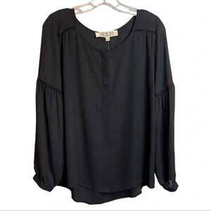 Pink Rose long sleeve blouse